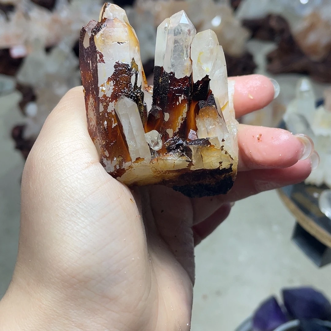 鱼***海珠宝半成品银S925镶嵌水晶