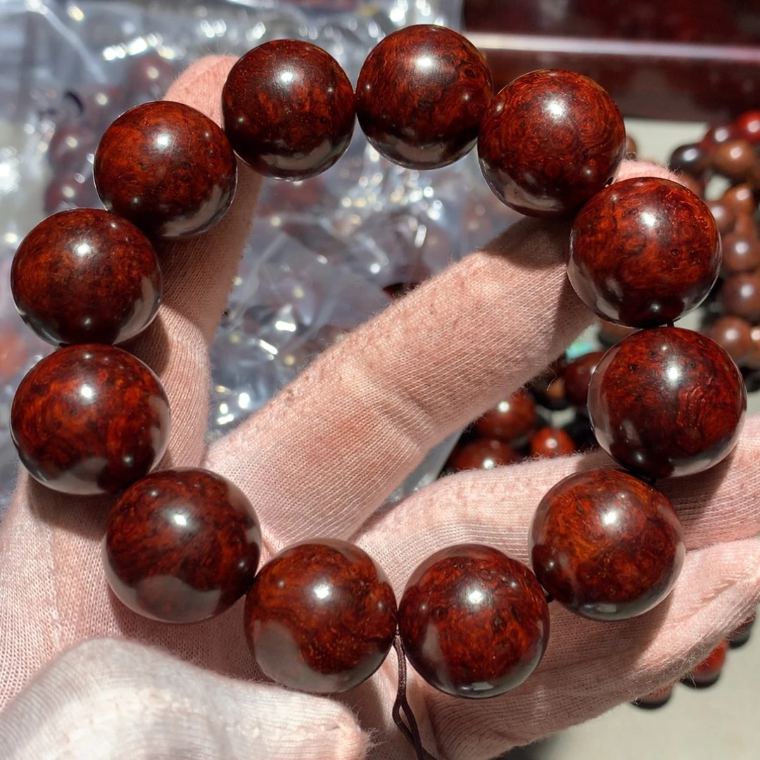 小叶紫檀手串/手链4号满瘤疤2.0