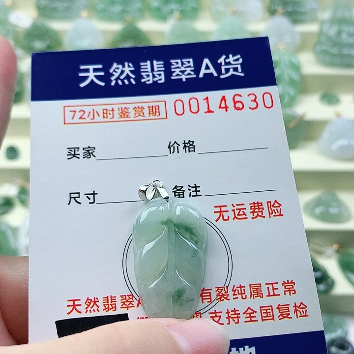 颈饰未镶嵌翡翠吊