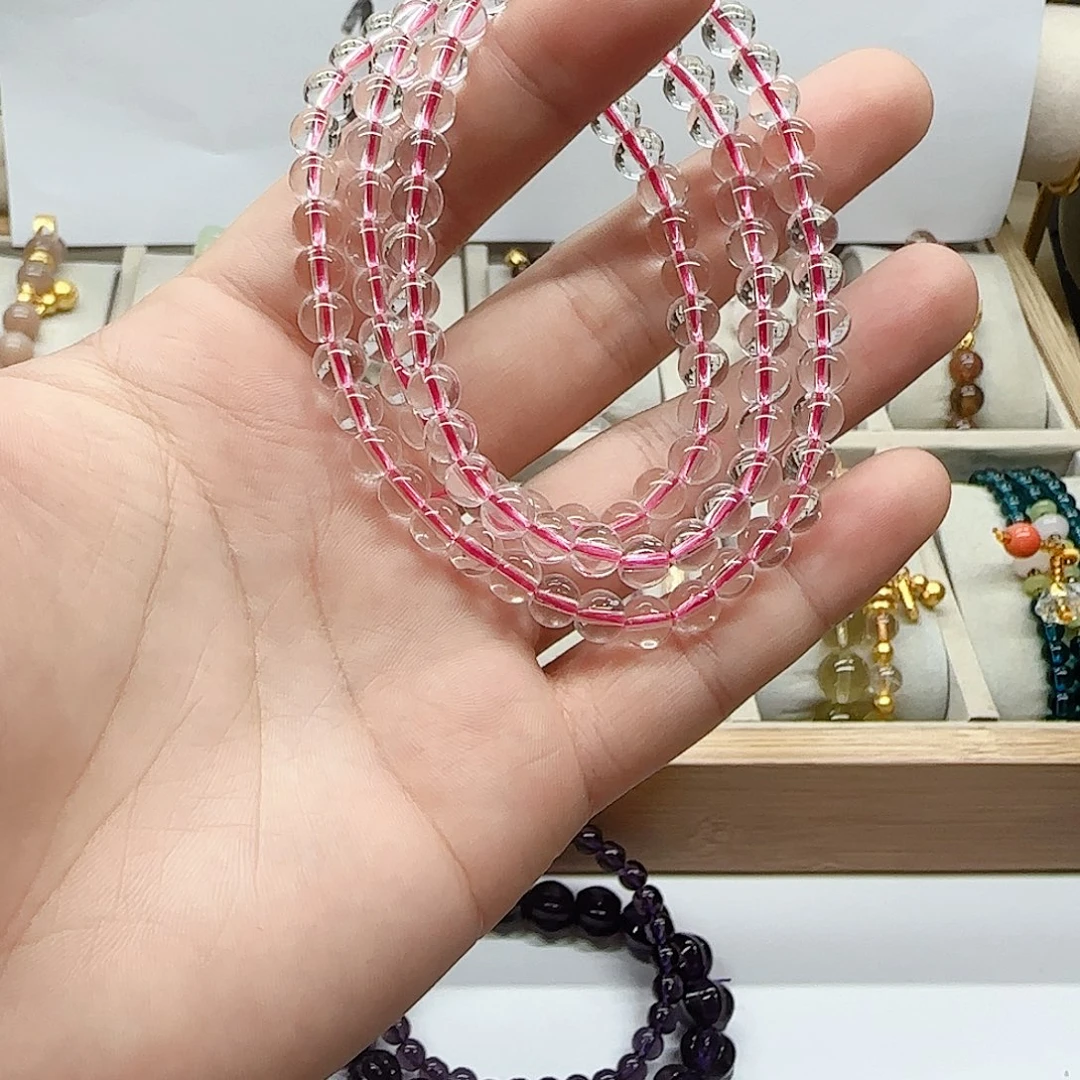 水晶未镶嵌手链水晶