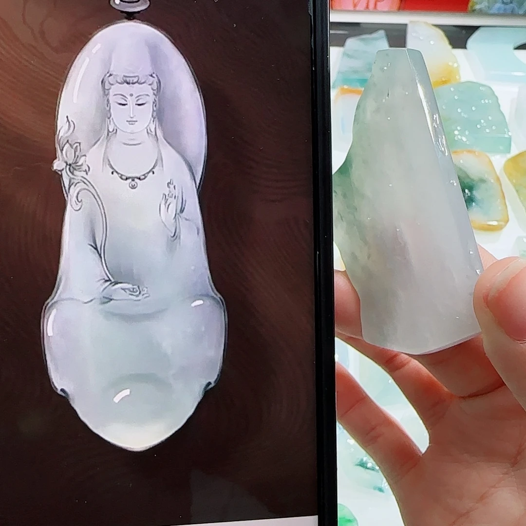 定制翡翠未镶嵌翡翠定制