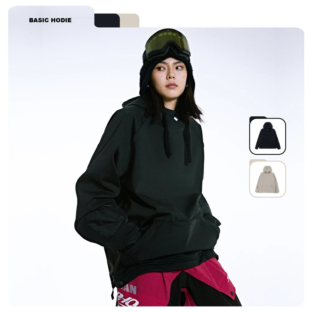 【LITAN-H004 滑雪卫衣】男女款单板双板滑雪卫衣户外运动防水情侣