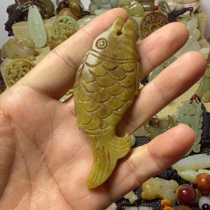 和田玉挂件未镶嵌