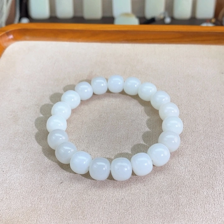 承***曾手链未镶嵌和田玉