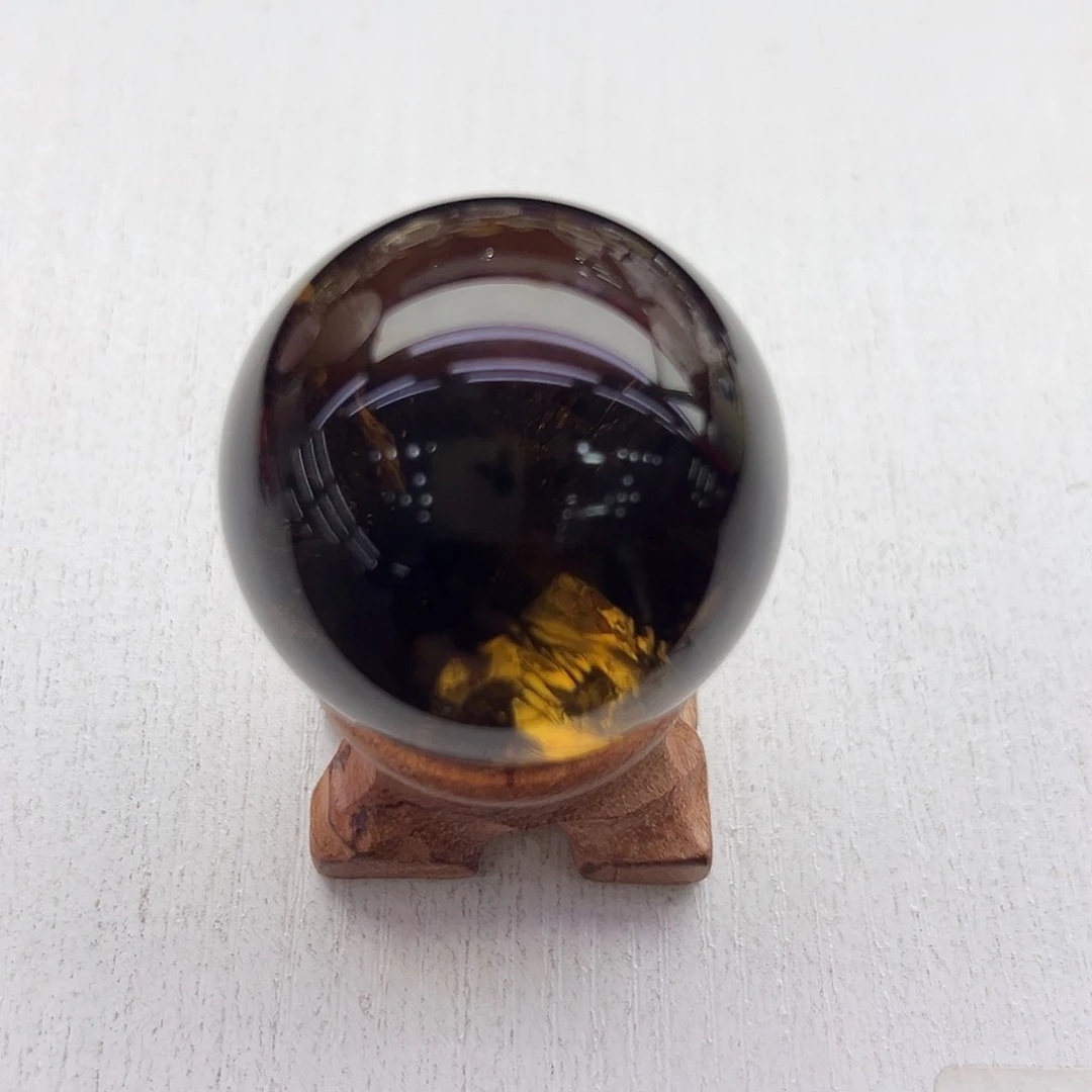 水晶水晶球摆件未镶嵌小***阳
