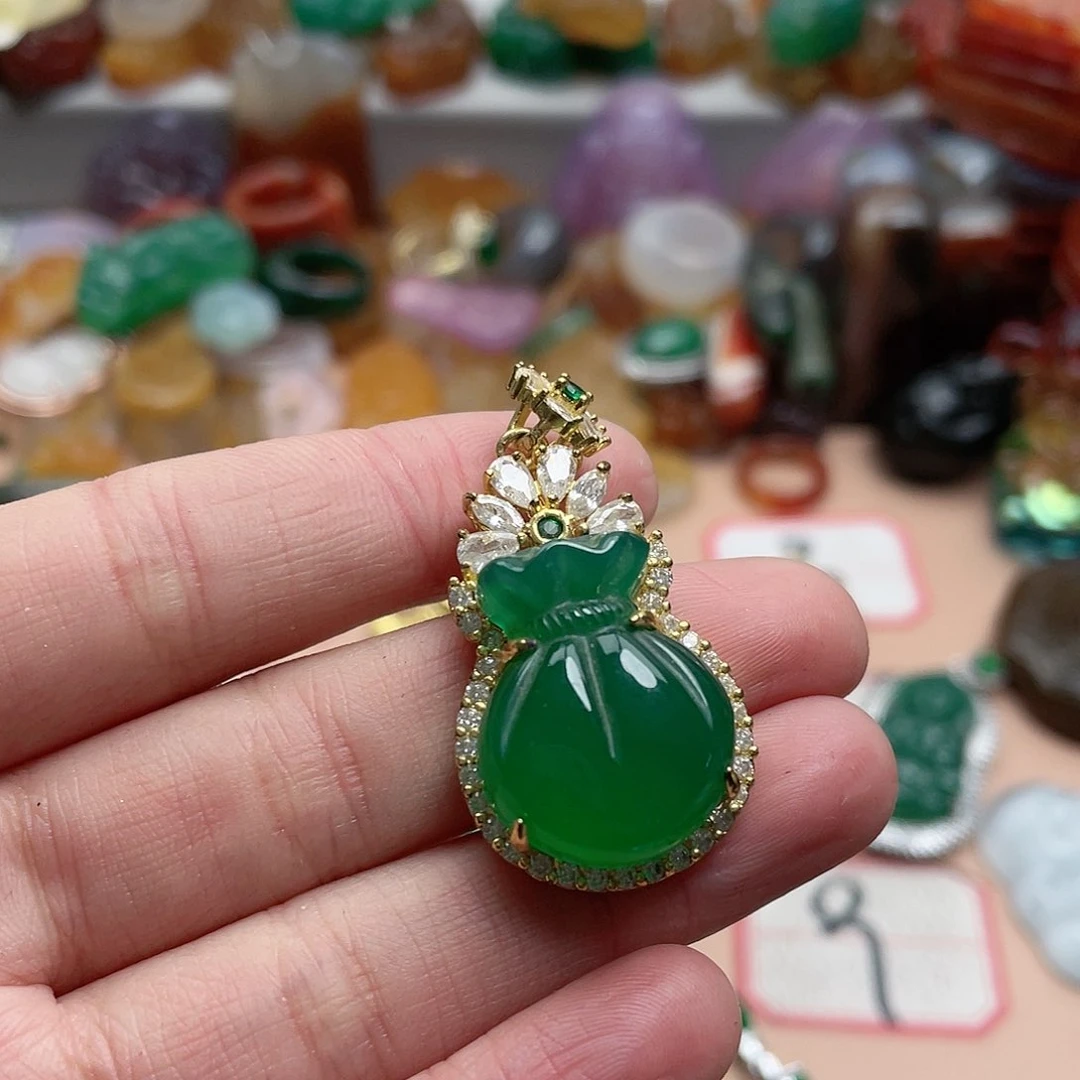 玛瑙/玉髓颈饰合金元*姐