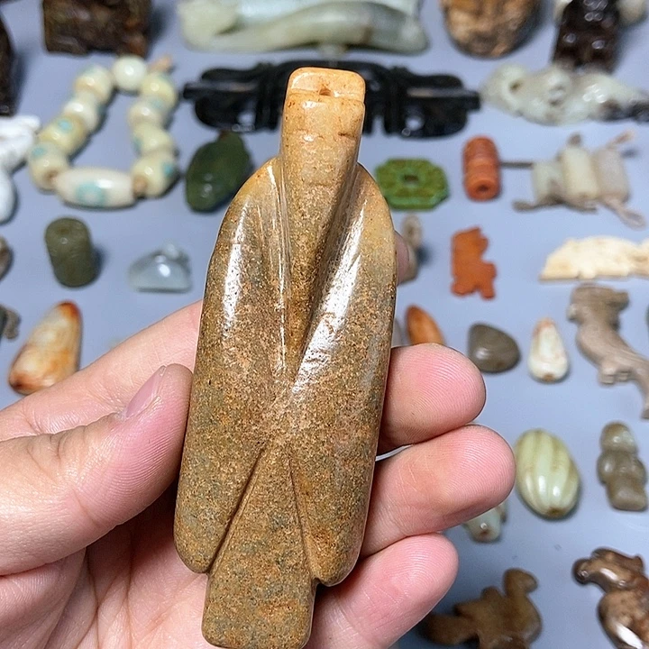 和田玉未镶嵌颈饰115