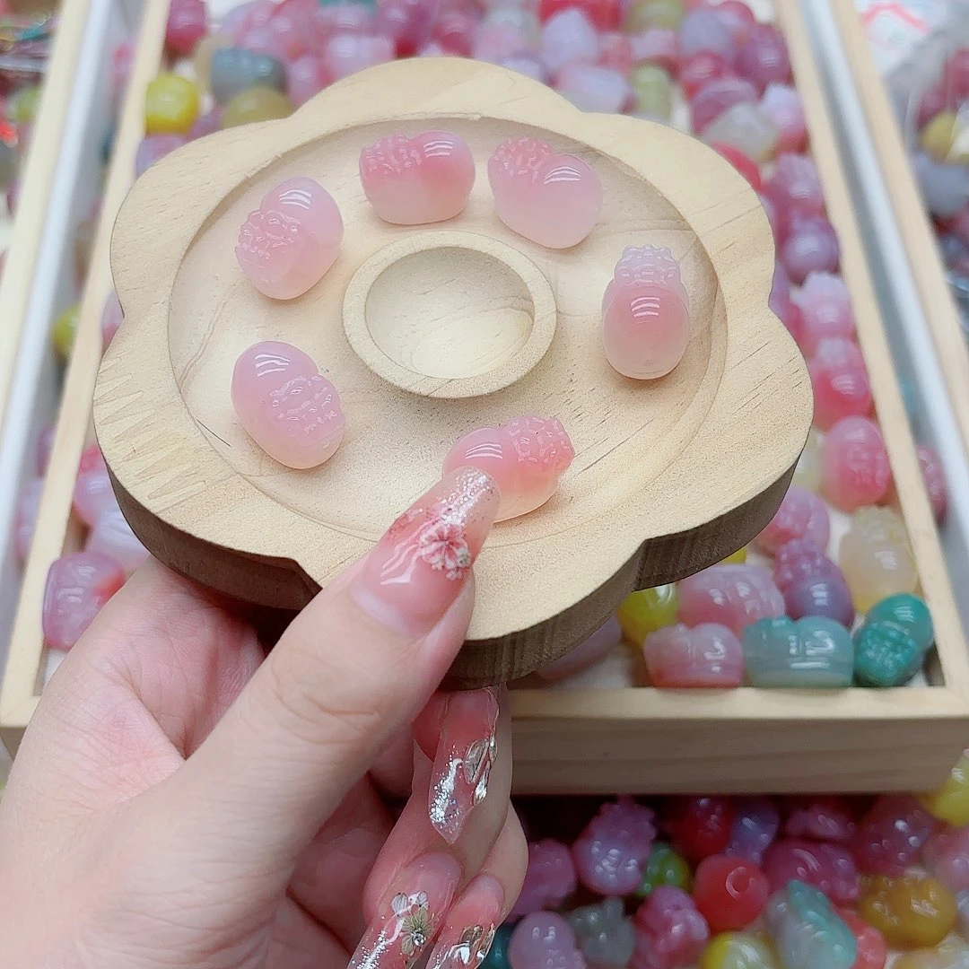 玛瑙/玉髓手链未镶嵌悻*?盐源13