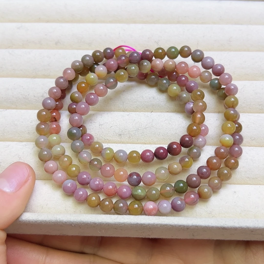 玛瑙/玉髓未镶嵌定制手串