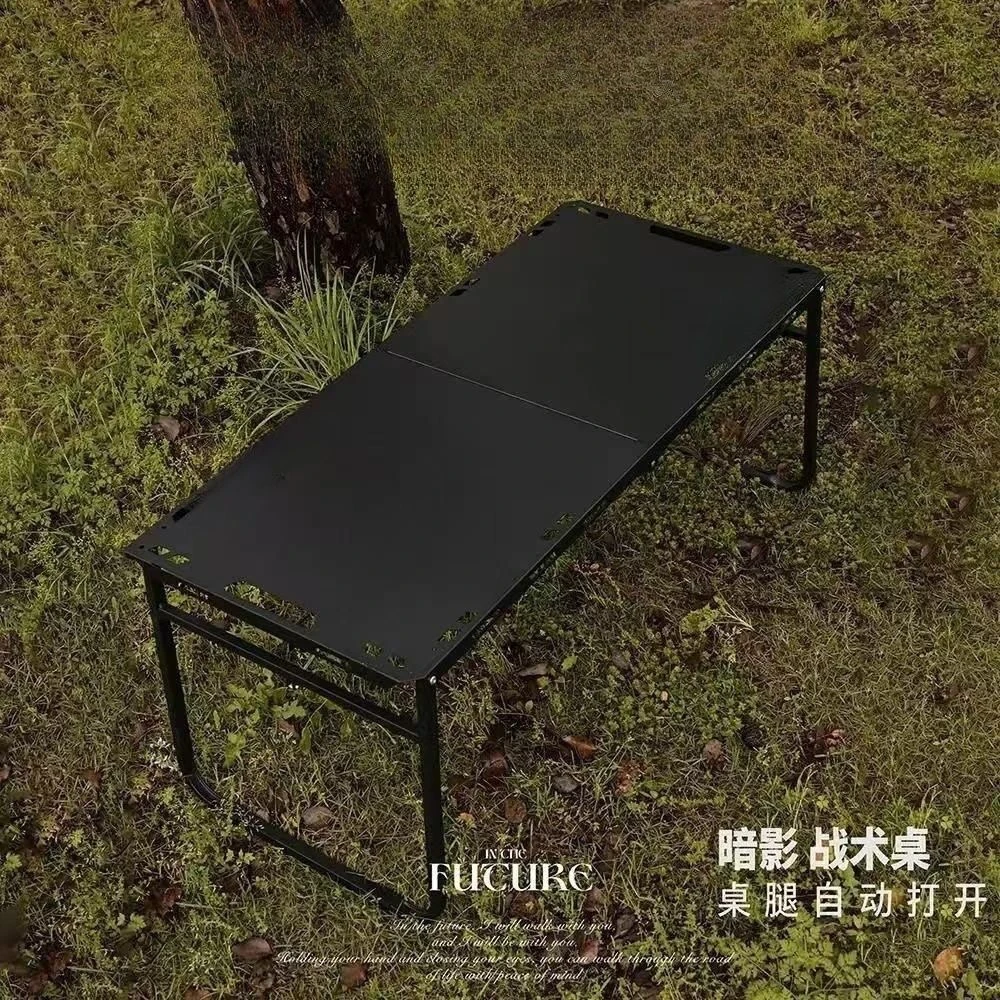 【加大号速开战术桌】户外露营桌轻量化便携多功能折叠桌野营