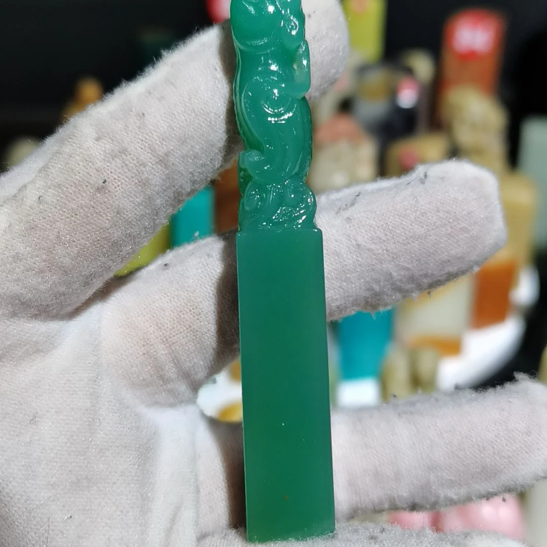 【闪购商品】四川石相*豆四川石雅安绿钮章