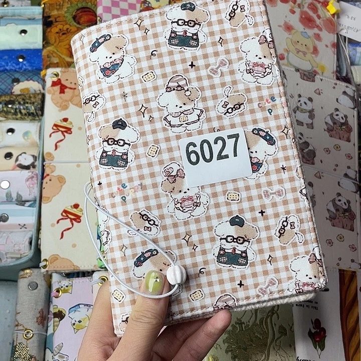 织绣A6活页不送纸6027