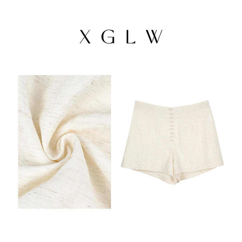 骑士精神~胖MM大码显瘦夏季舒适纽扣休闲短裤G3K0014