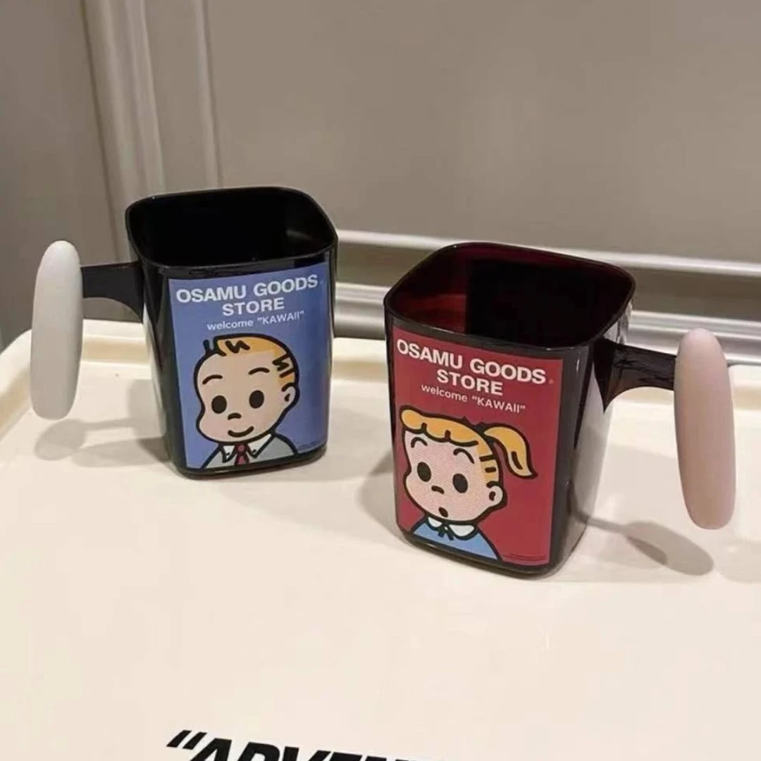 H161 高颜值可爱漱口杯卡通男孩女孩（男孩+女孩）