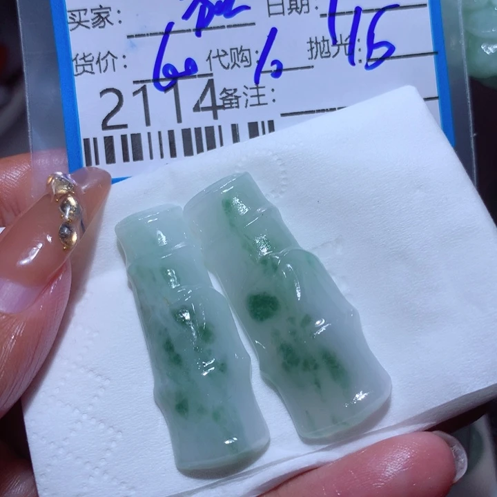 定制翡翠未镶嵌猫*鹰