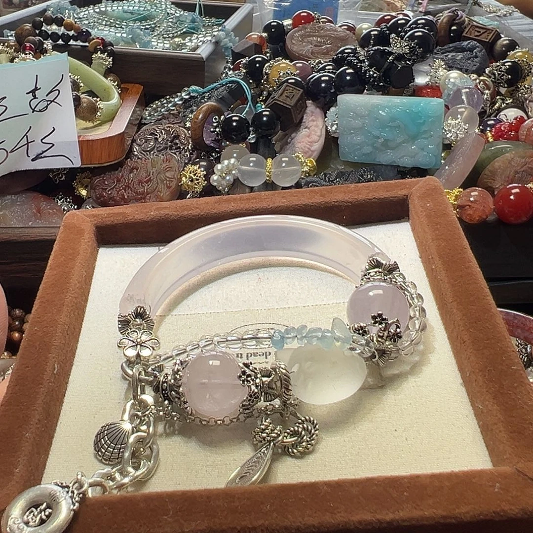 水晶未镶嵌手链水晶手链