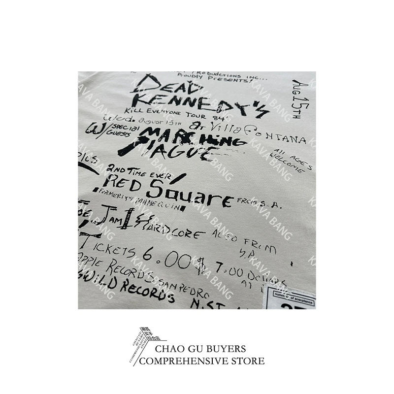 KB高级定制系列之双层卷边字母短袖1352