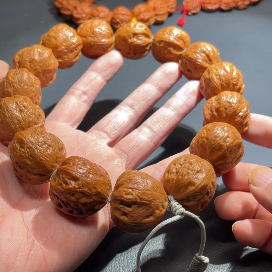 太***定文玩核桃手串核桃