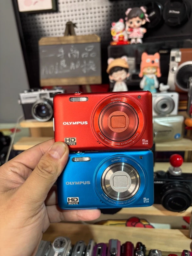 95新 Olympus/奥林巴斯 vg140/145人像胶片感5倍变焦1400w像素