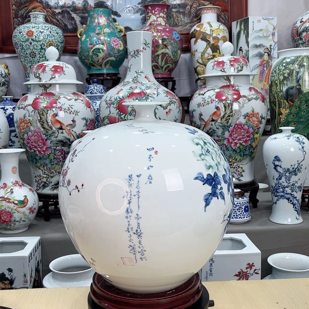 岁***歌摆件景德镇的陶瓷