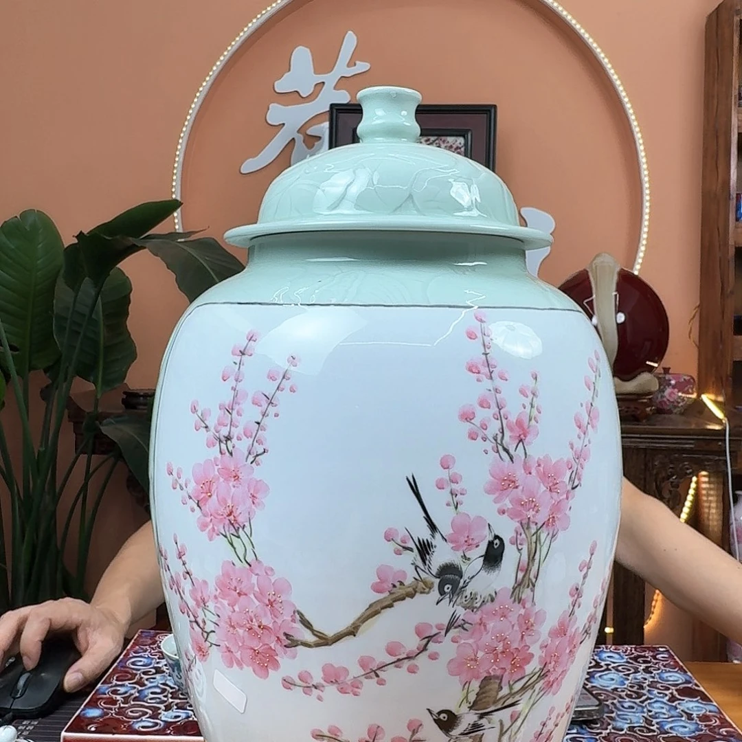 景德镇陶瓷手工罐子