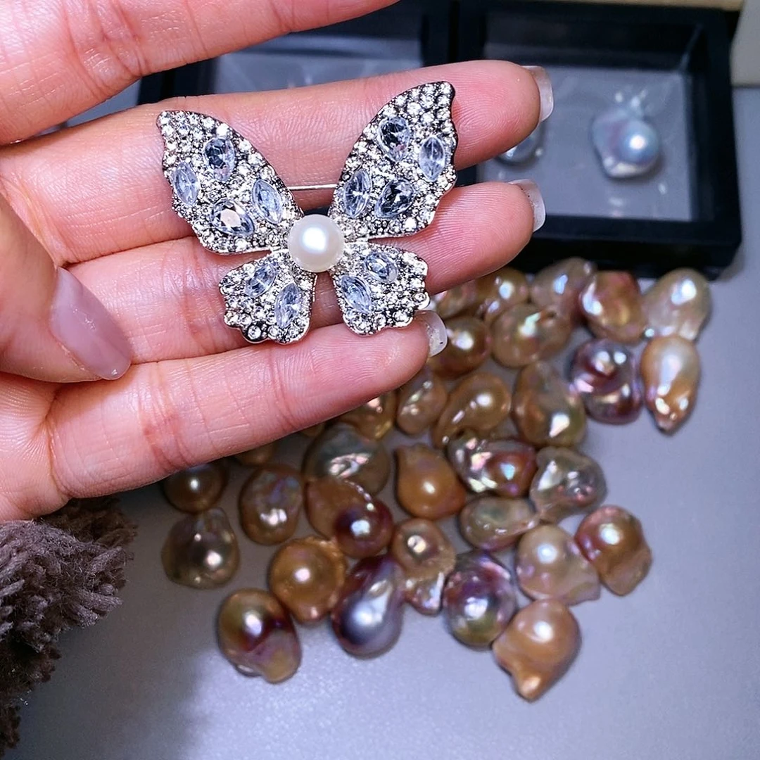 【闪购商品】淡水珍珠胸饰未镶嵌