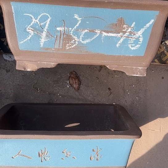 紫砂花盆透气花盆