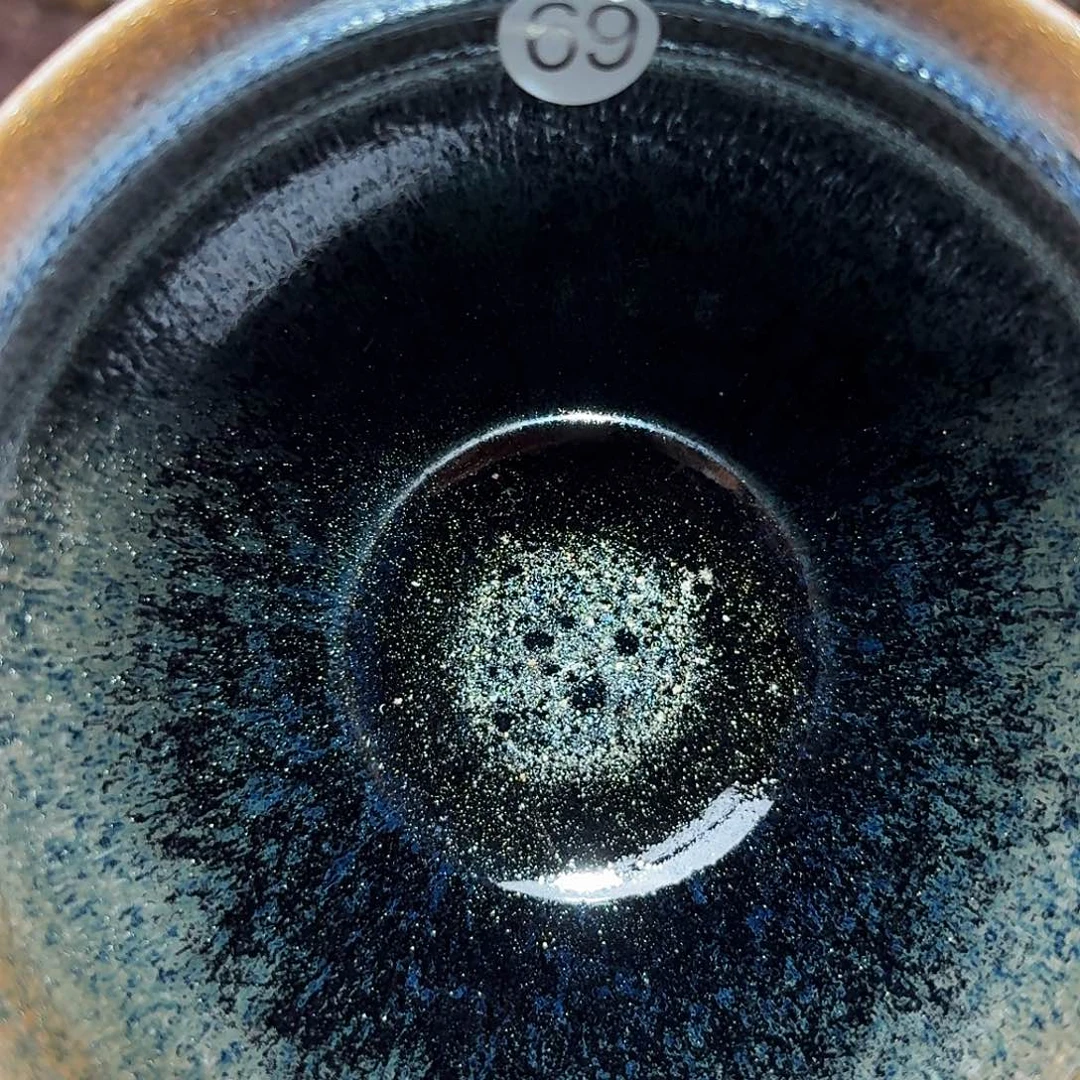 茶盏义兴龙窑建盏69微瑕