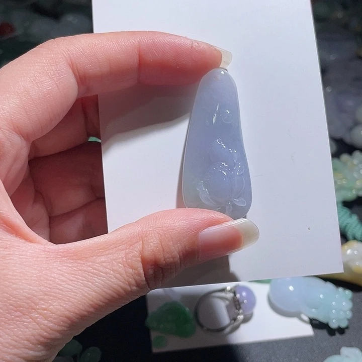 颈饰未镶嵌翡翠天