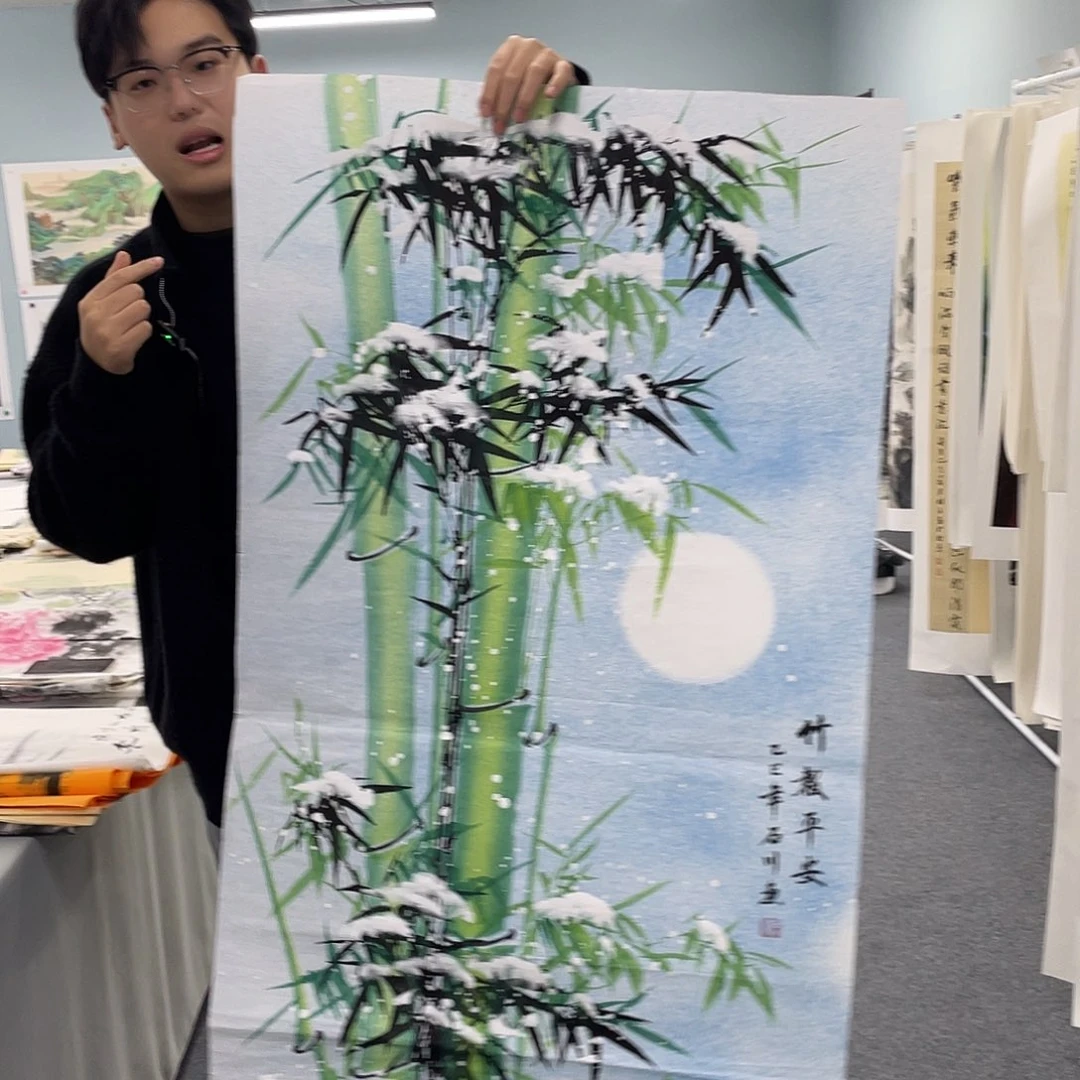 国画打卡日期为准，打卡日期