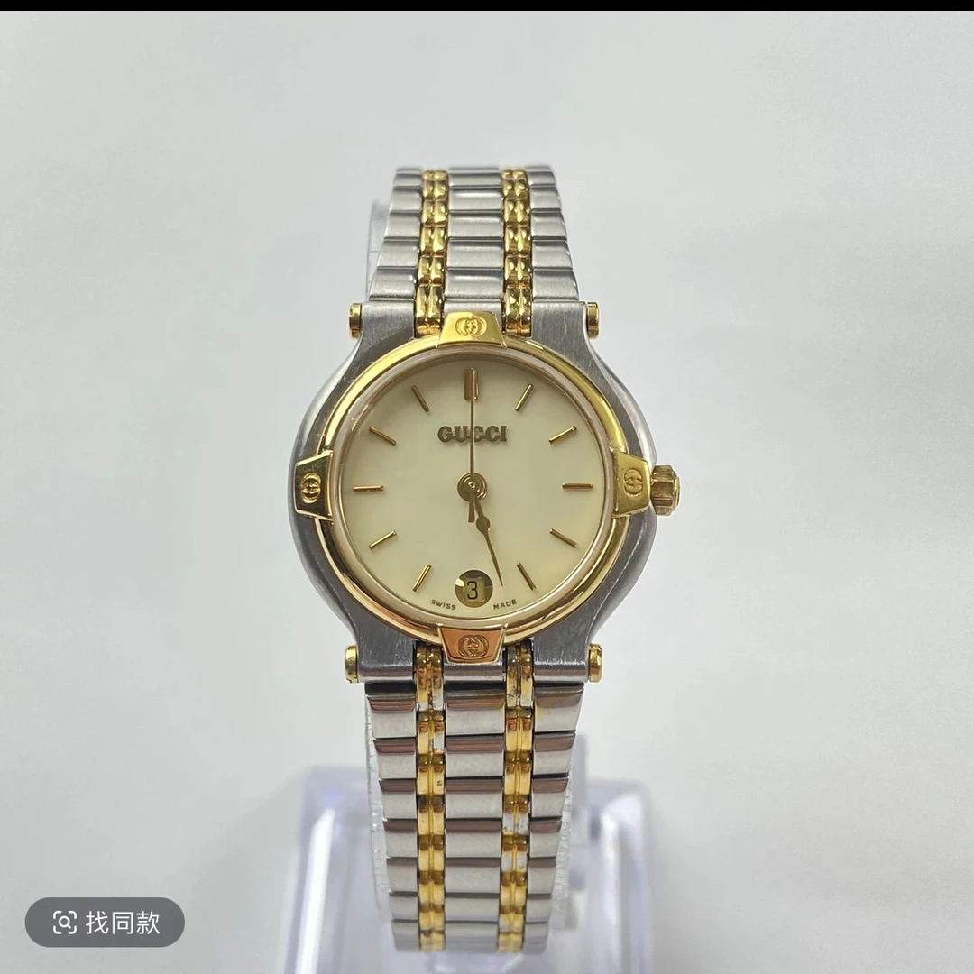 95新 GUCCI/古驰 古驰C/ZD2605/石英表表径25mm时尚气质轻奢女表