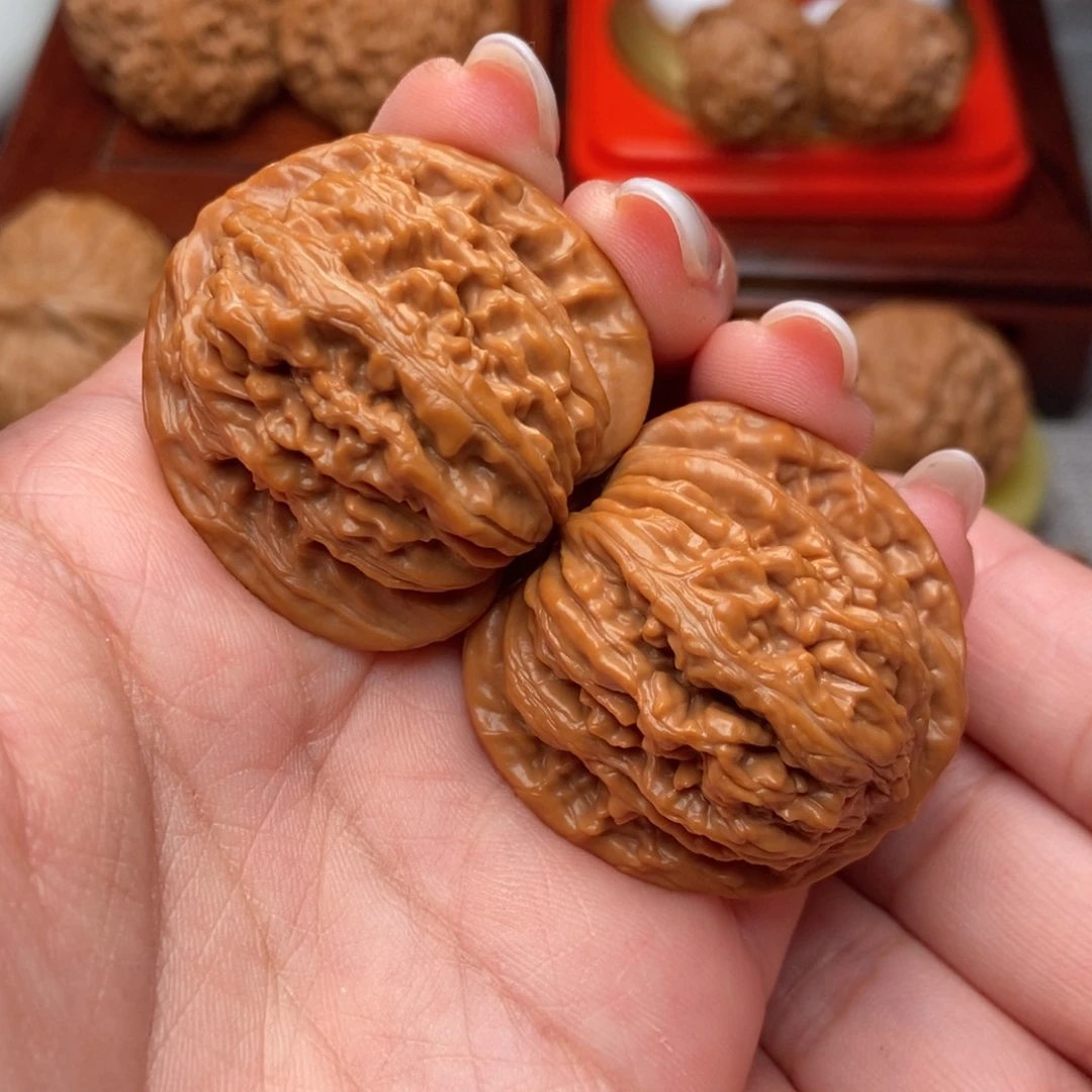 把件文玩核桃精品汉高楼37全品