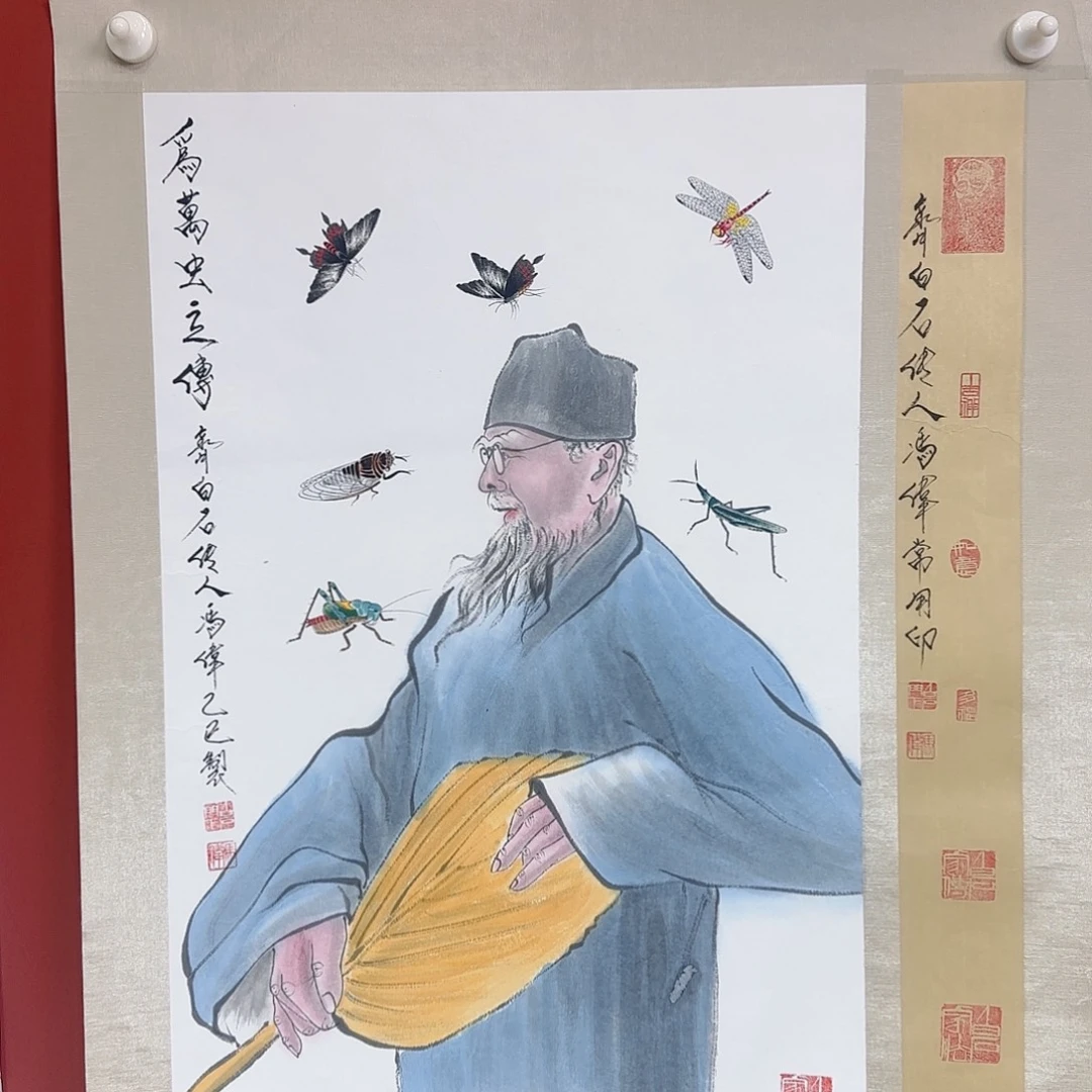 国画冯伟老师手绘作品