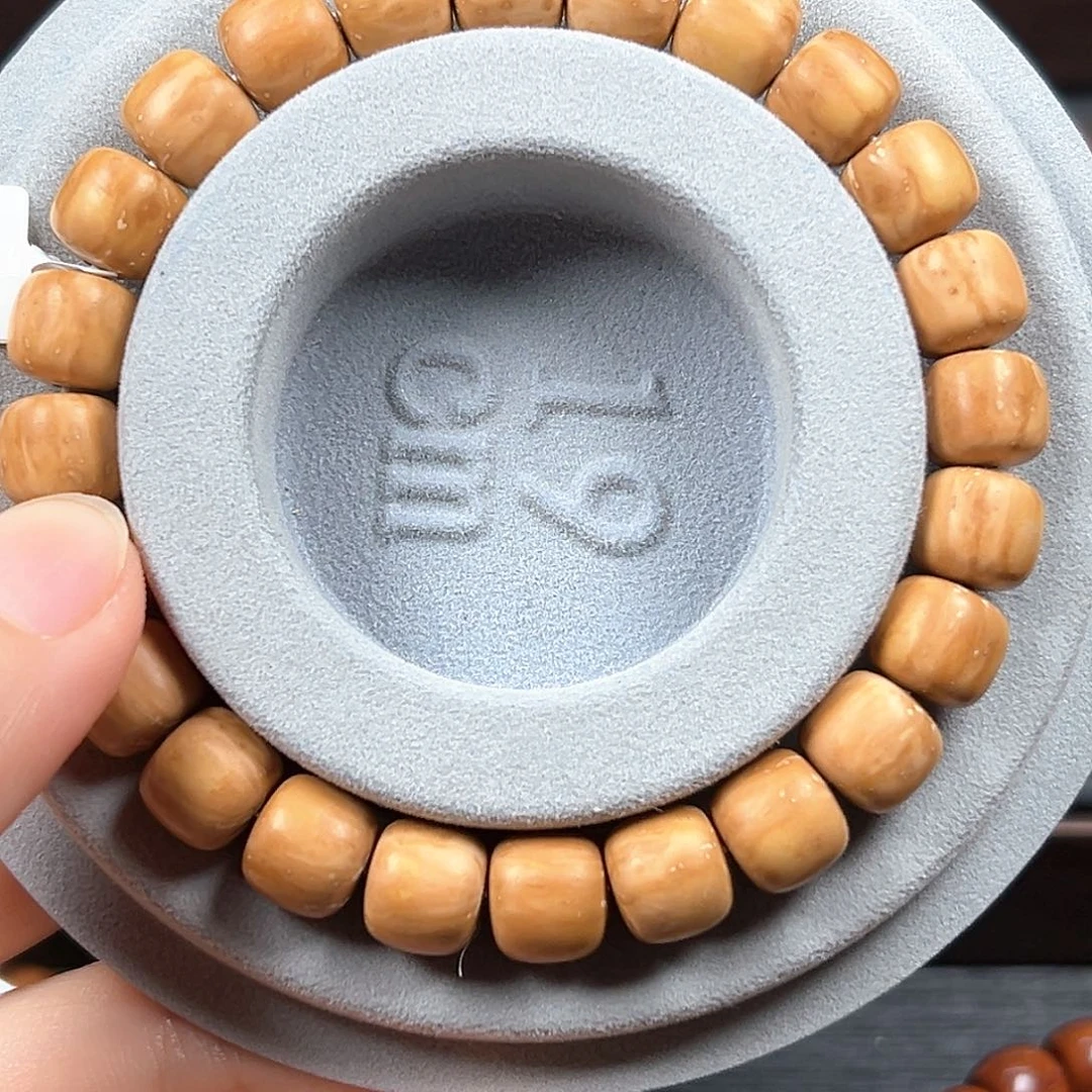 紫金鼠手串9.8mm实心老型黄金甲水波纹皮色干净开播福利jm