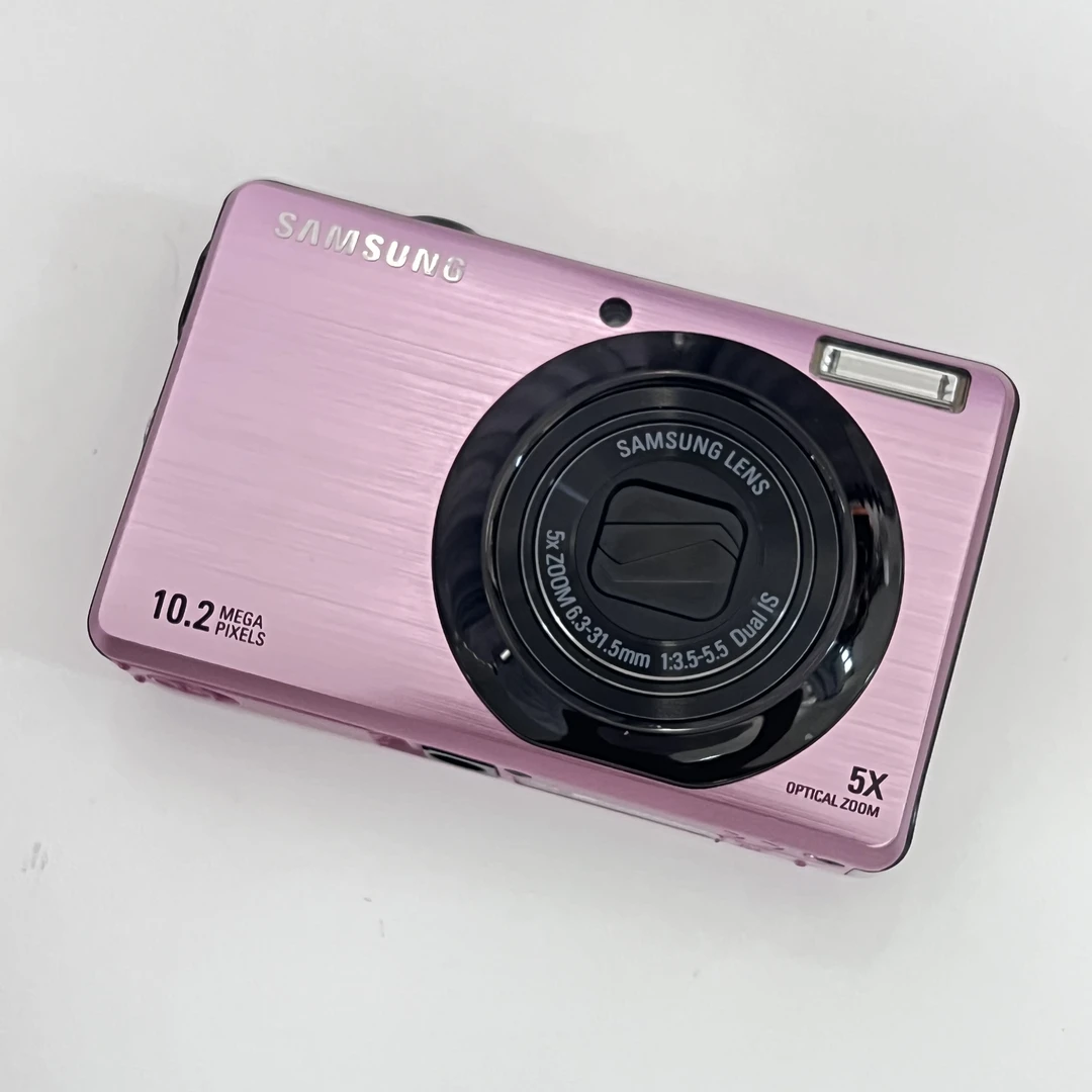 95新 Samsung/三星 pl60粉色 1020w像素5倍光学变焦CCD数码相机
