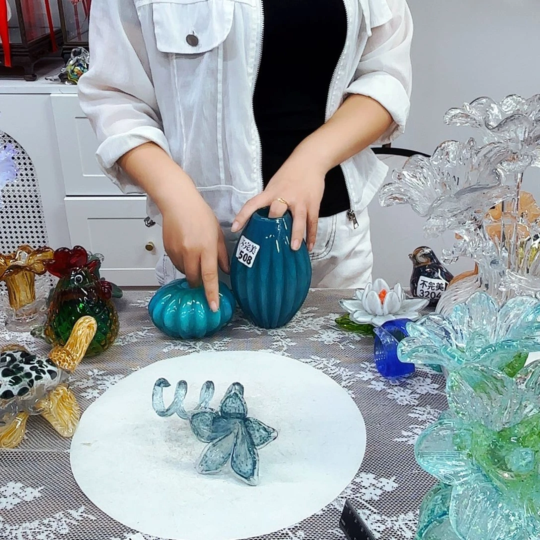 琉璃花瓶花器艺术品