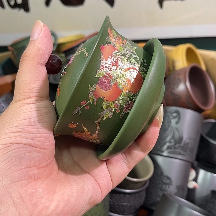 茶杯紫砂全手工紫砂主人杯