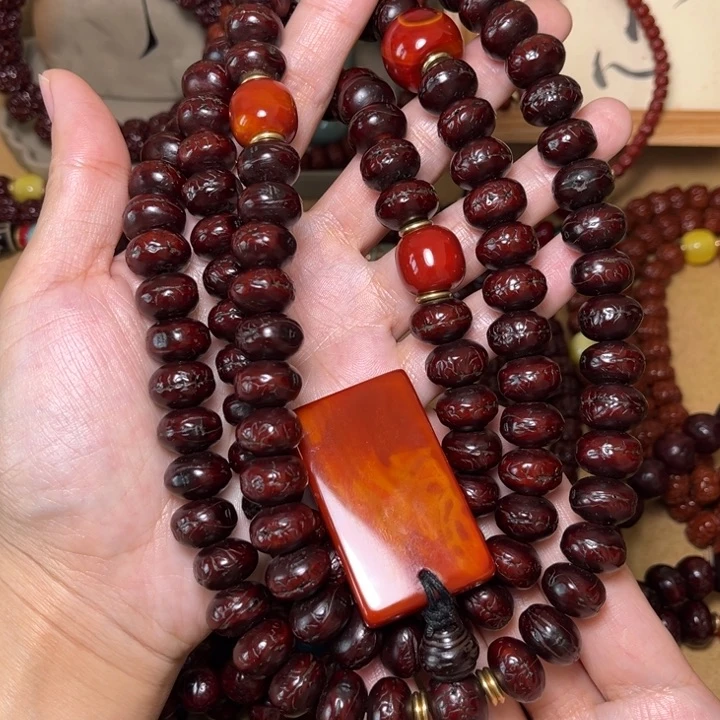 金刚菩提吊坠天***者凤眼脖挂12