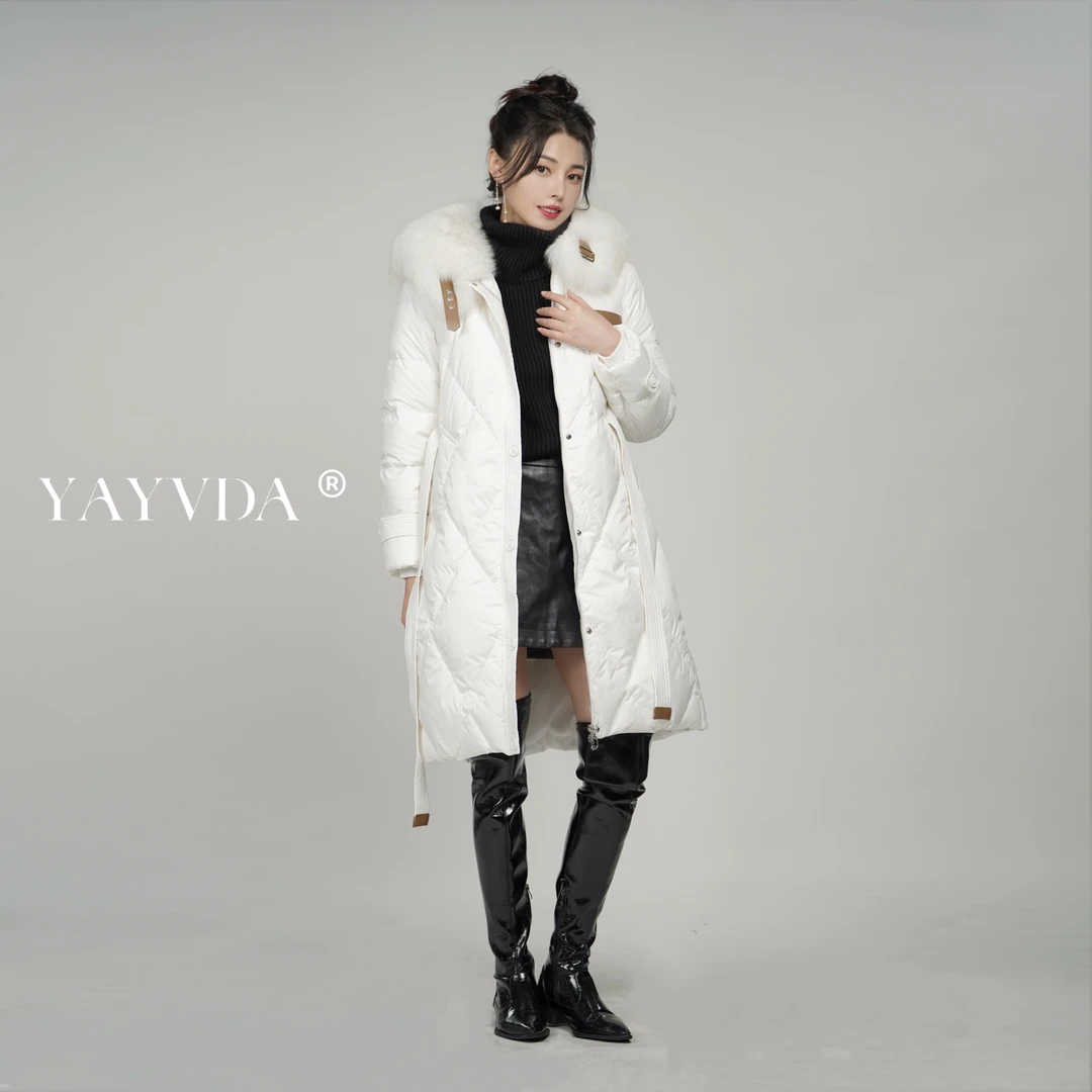 直播福利---直播间样衣为准--新国标90白鸭绒白色时尚女士