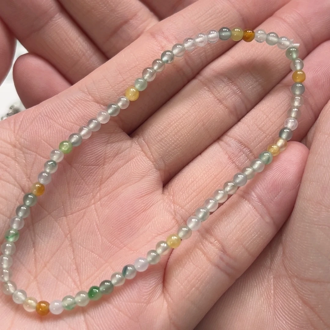 翡翠未镶嵌手链缅甸翡翠