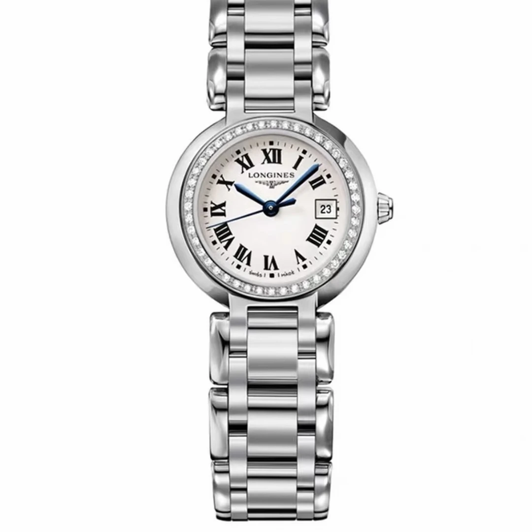 95新 Omega/欧米茄  07608/心月系列/石英腕表/26.5盘/经典罗马