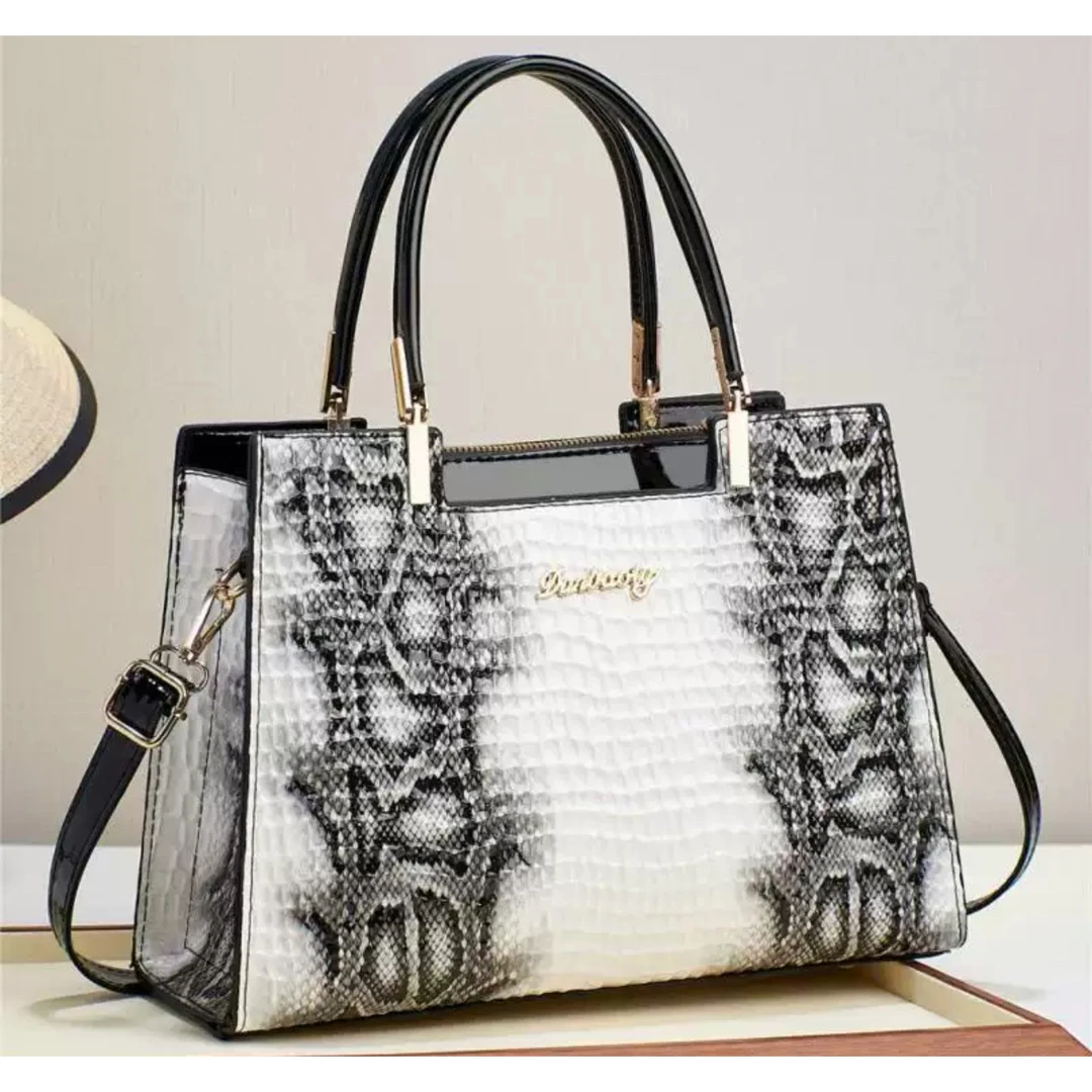 《晶晶粉丝专属》亮片单肩复古手提包包手提包单根印花法式欧美纹