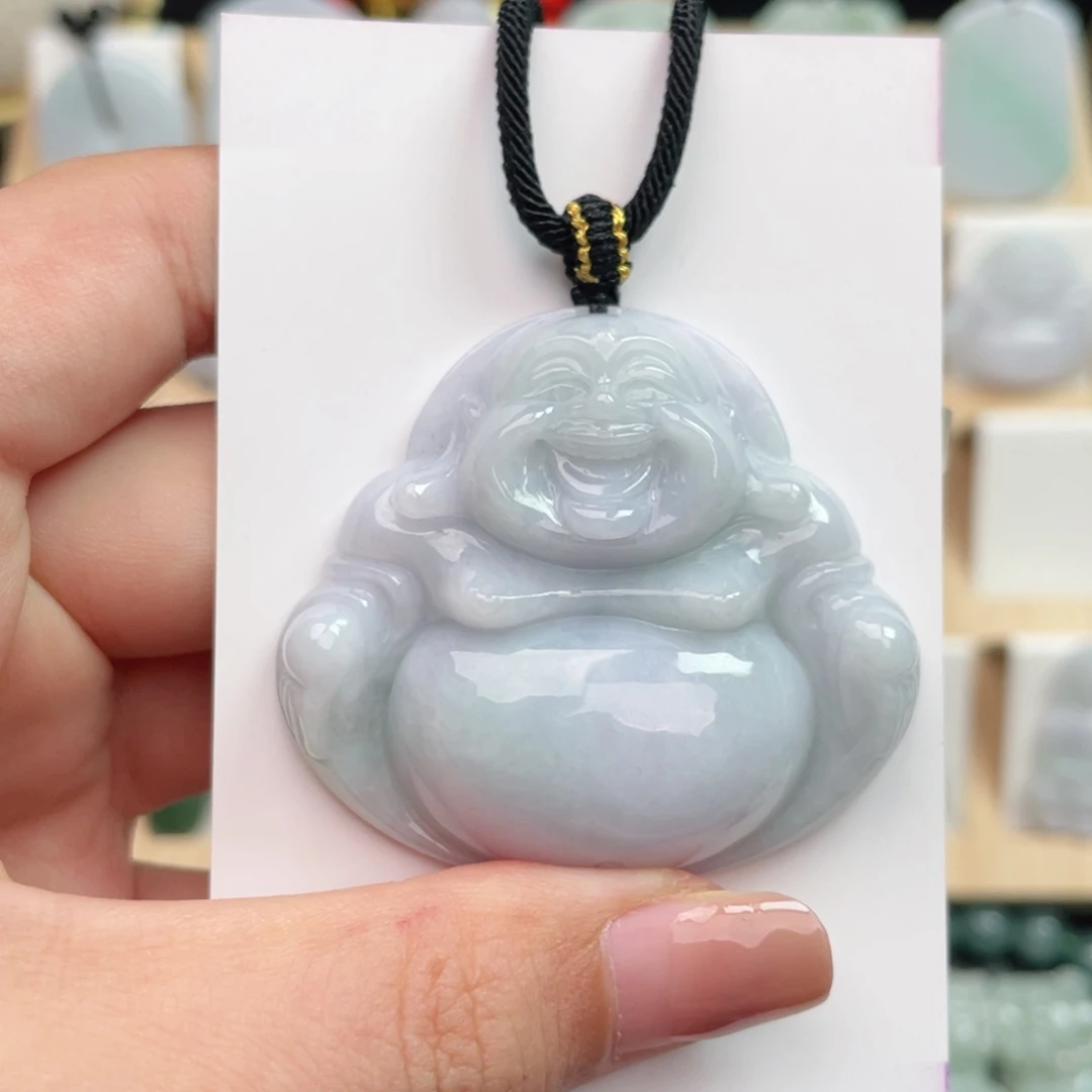 颈饰未镶嵌翡翠佛公