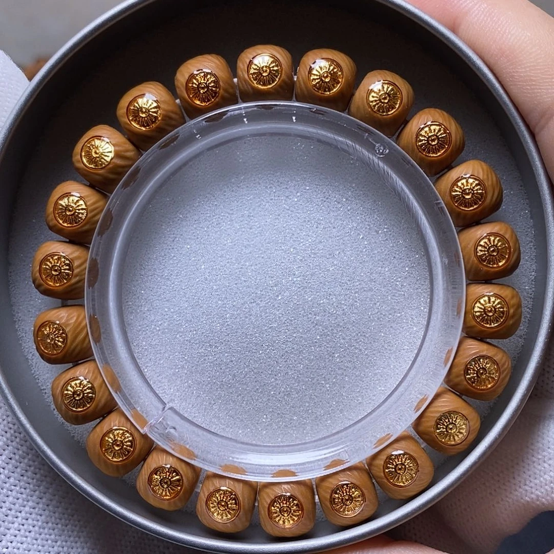 猴头核桃手串满标毕业云锦老邢尺寸10左右全品29号