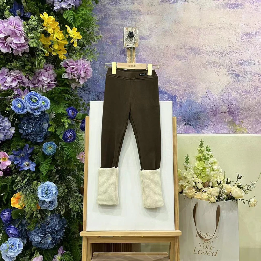 357NY咖色裤子7728