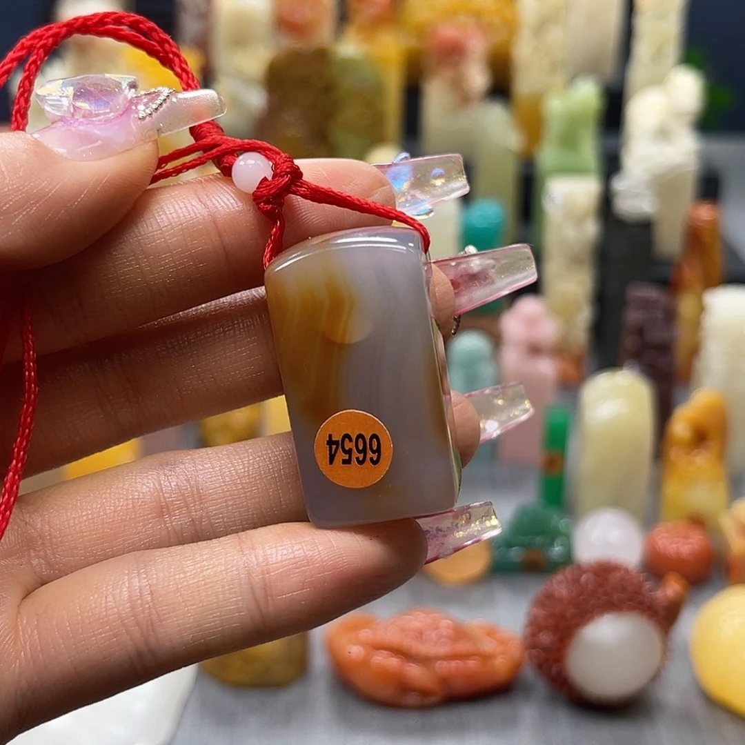 昌化石印石包邮包刻6654