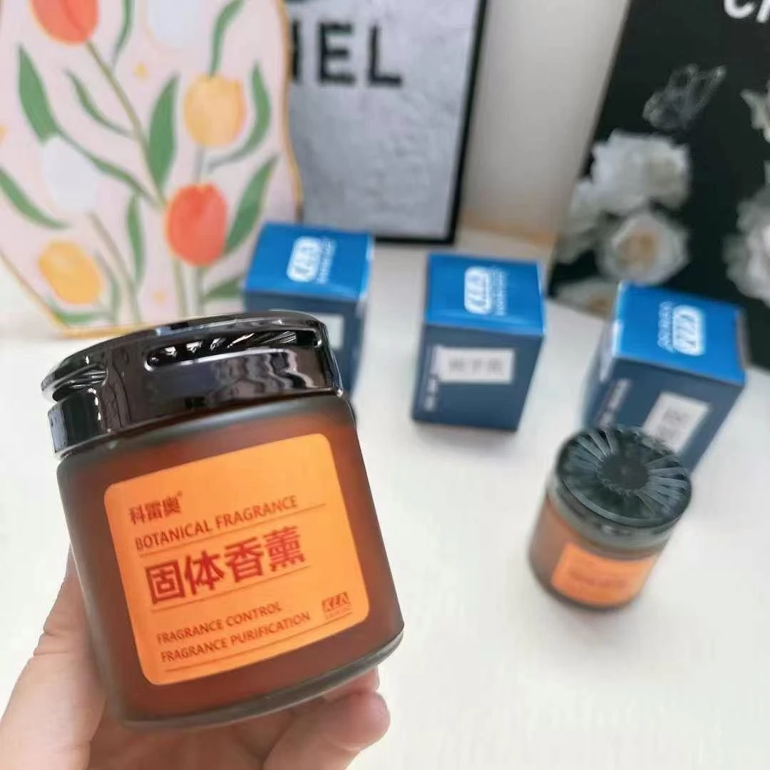 栀子花香车载香薰持久淡香去除汽车异味空气清香