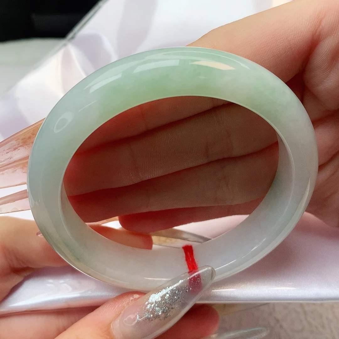 未镶嵌手镯翡翠正圈56