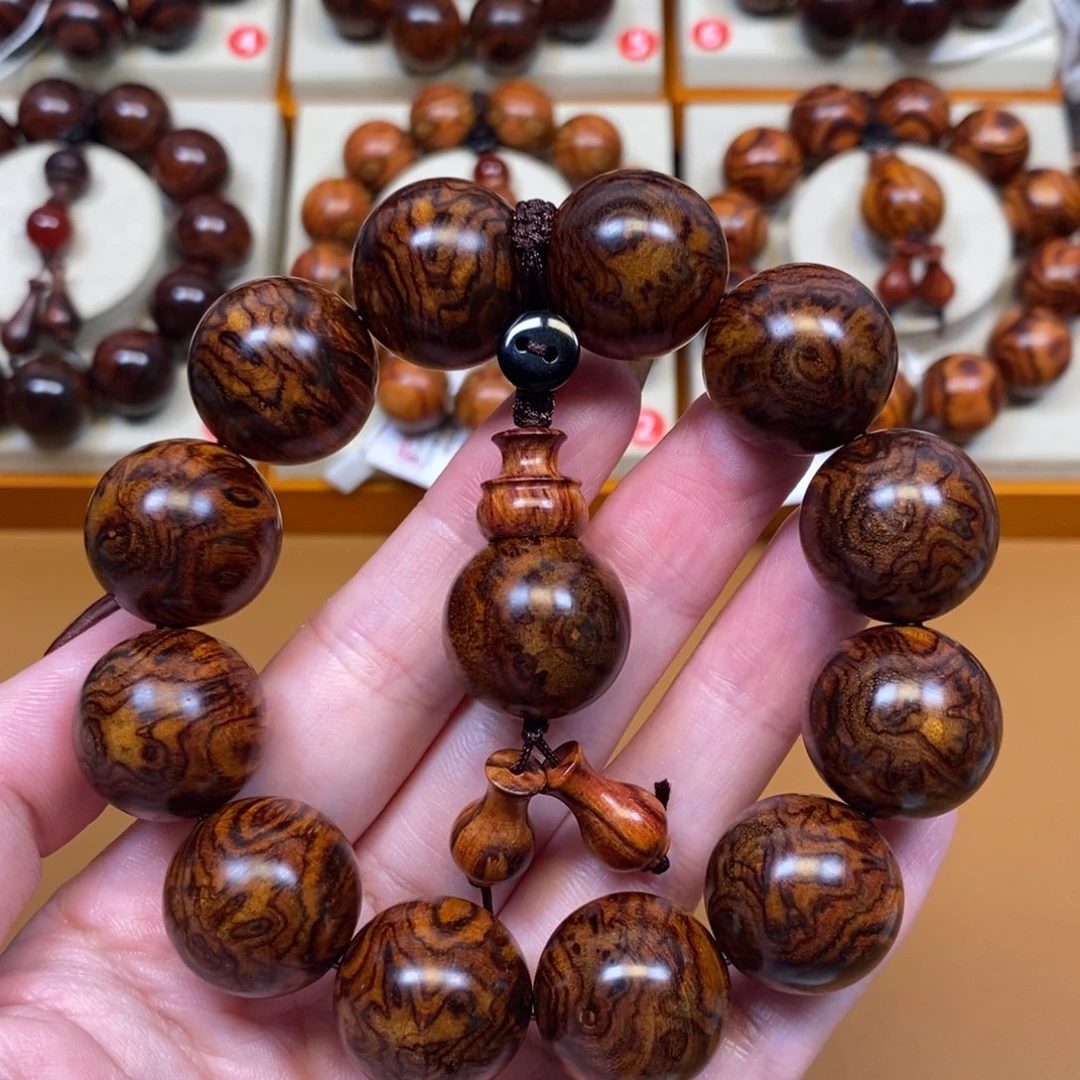 流***忆黄花梨/降香黄檀手串/手链海南黄花梨2