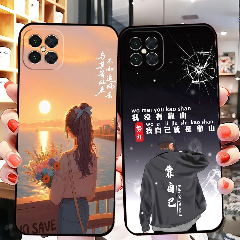 适用于荣耀Play5手机壳HJC-AN90硅胶防摔软壳新款网红女潮男全包